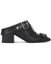 Courreges - Gogo Leather Mules - Lyst