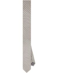 we11done - Check 2 Layered Tie - Lyst