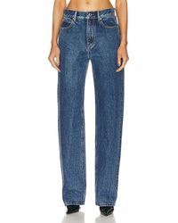 Alexander Wang - Mid Rise Ez Relaxed Straight - Lyst