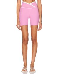 Year Of Ours - Ribbed Two Tone Veronica Short - Lyst