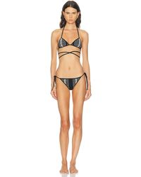 Missoni - Triangle Tie Bikini Set - Lyst
