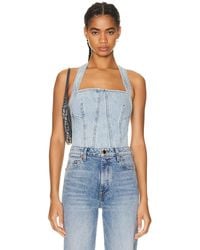GRLFRND - Tianna Halter Bustier - Lyst