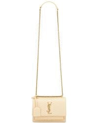 Saint Laurent - Python Small Sunset Bag - Lyst