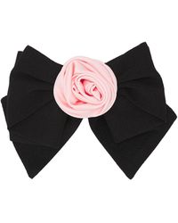 Sandy Liang - Corsage Hair Bow - Lyst