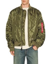 Alpha Industries - L-2B Relaxed Quilted Flight Jacket - Lyst