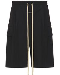 Fear Of God - Wool Cotton Cargo Short - Lyst