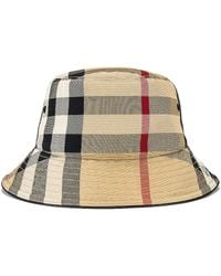 Burberry - Vintage Check Bucket Hat - Lyst