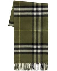 Burberry - 168X30 Giant Check Cashmere Scarf - Lyst