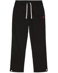polo ralph lauren black joggers