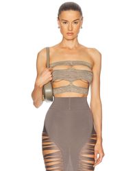 Rick Owens - Tanja Bandeau Top - Lyst
