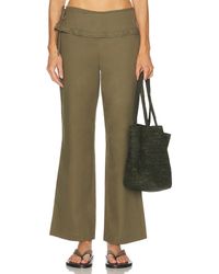 Deiji Studios - Flounce Belt Pant - Lyst