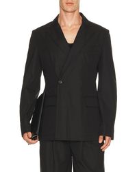 Givenchy - Shirt Cuff Couture Seam Jacket Double Breasted - Lyst