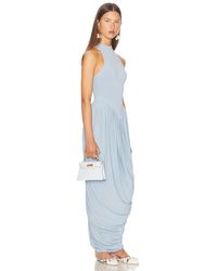 orange jersey maxi dress Givenchy Orange Jersey Leather Cut-Out Maxi Dress, 2014 – Basha Gold