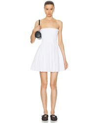 Matteau - Shirred Bodice Mini Dress - Lyst
