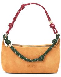 FLOWZE - Flo Suede Pouch Bag - Lyst