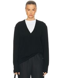 TOTEME - Cashmere V-neck Knit Sweater - Lyst