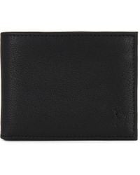 Polo Ralph Lauren - Pebbled Leather Passcase Wallet - Lyst