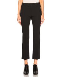 smythe cropped kick pant