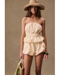 Posse - X Fwrd Aurelia Strapless Top - Lyst