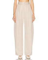 Matthew Bruch - Pleated Barrel Trouser - Lyst