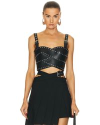 Monse - Studded Bustier Top - Lyst