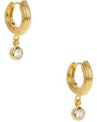 DEVE - Non-Conformist Hoop Earrings - Lyst