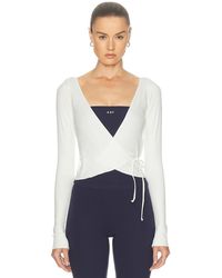 437 - Studio Wrap Top - Lyst