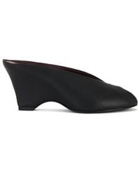 KHAITE - Cloak Peep Toe Mules - Lyst