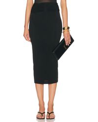 Wardrobe NYC - Translucent Skirt Midi Skirt - Lyst