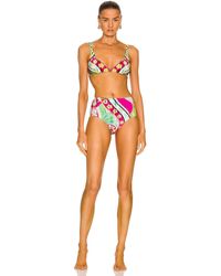 Damen Bekleidung Bademode und Strandmode Bikinis und Badeanzüge Etro Synthetik Polyester bikini in Grün 