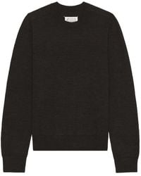 Maison Margiela - Crew Neck Sweatshirt - Lyst