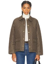 Nili Lotan - Helah Quilted Parka Jacket - Lyst