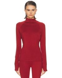 Varley - Always Warm Mock Neck Base Layer Top - Lyst