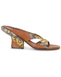 Dries Van Noten - Rounded Toe Slide Mule - Lyst
