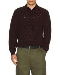 vowels - Eyelet Polo - Lyst