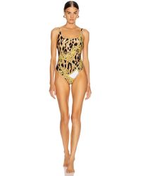 Versace Print One Piece Swimsuit - Multicolour