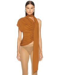 Christopher Esber - Vienna Jersey Scarf Top - Lyst