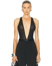 Alex Perry - Halter Bodysuit - Lyst