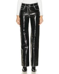 Stand Studio - Sandy Patent Leather Pant - Lyst