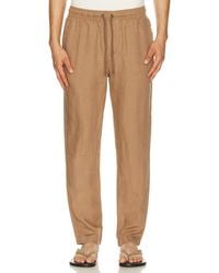 Onia - Air Linen Pull On Pant - Lyst