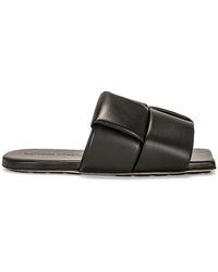 Bottega Veneta - Patch Mule Flat Sandal - Lyst