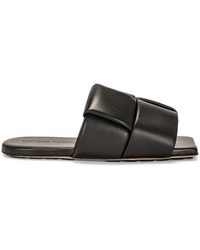 Bottega Veneta - Patch Mule Flat Sandal - Lyst