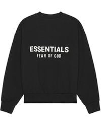 Fear Of God - Classic Fit Fleece Crew Neck Sweatshirt - Lyst