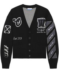 Off-White c/o Virgil Abloh - Varsity Cardigan - Lyst