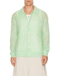 Feng Chen Wang - Knitted Cardigan Sweater - Lyst