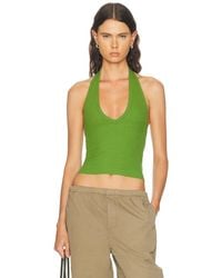 ÉTERNE - Cropped Halter Top - Lyst