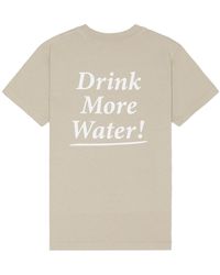 Sporty & Rich - Drink More Water T-shirt - Lyst