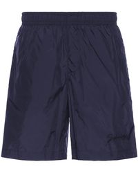 Givenchy - Logo Embroidery Swim Shorts - Lyst