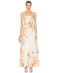 Hemant & Nandita - Saba Corseted Long Dress - Lyst
