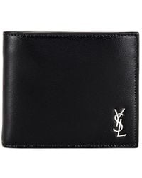 Saint Laurent - Wallets Black - Lyst